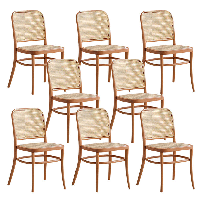 Industrial Style Dining Chair Wooden Indoor Dining Chair for Living Room