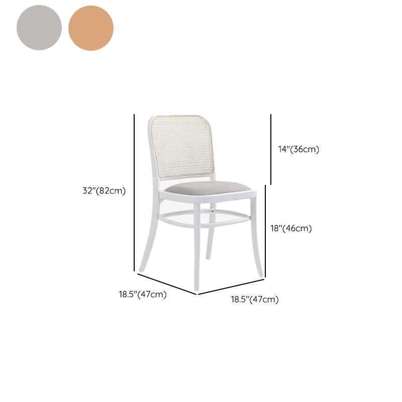 Industrial Style Dining Chair Wooden Indoor Dining Chair for Living Room