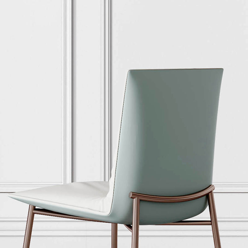 Glam Style Dining Chair Upholstered Side Chair for Living Room Clearhalo 'Dining Chairs' 'Dining Tables & Seating' 'dining_chair' 'furn' 'furn_dining_chair' 'Furniture' 'Kitchen & Dining Furniture' 7029385