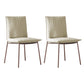 Glam Style Dining Chair Upholstered Side Chair for Living Room Off-White 2 Piece Set Purple Clearhalo 'Dining Chairs' 'Dining Tables & Seating' 'dining_chair' 'furn' 'furn_dining_chair' 'Furniture' 'Kitchen & Dining Furniture' 7029392