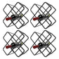 Modern Simple Tabletop Wine Rack Metal Frame Wine Bottle Rack for Kitchen