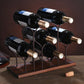 Modern Tabletop Wine Rack Wooden Base Wine Bottle Rack for Kitchen Clearhalo 'furn' 'furn_wine_racks' 'Furniture' 'Kitchen & Dining Furniture' 'Wine Racks' 'wine_racks' 7029439