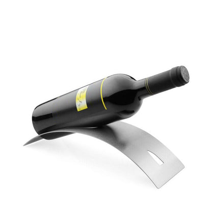 Aanrechtwijnrek metalen zilverwijnflessen rek voor woonkamer