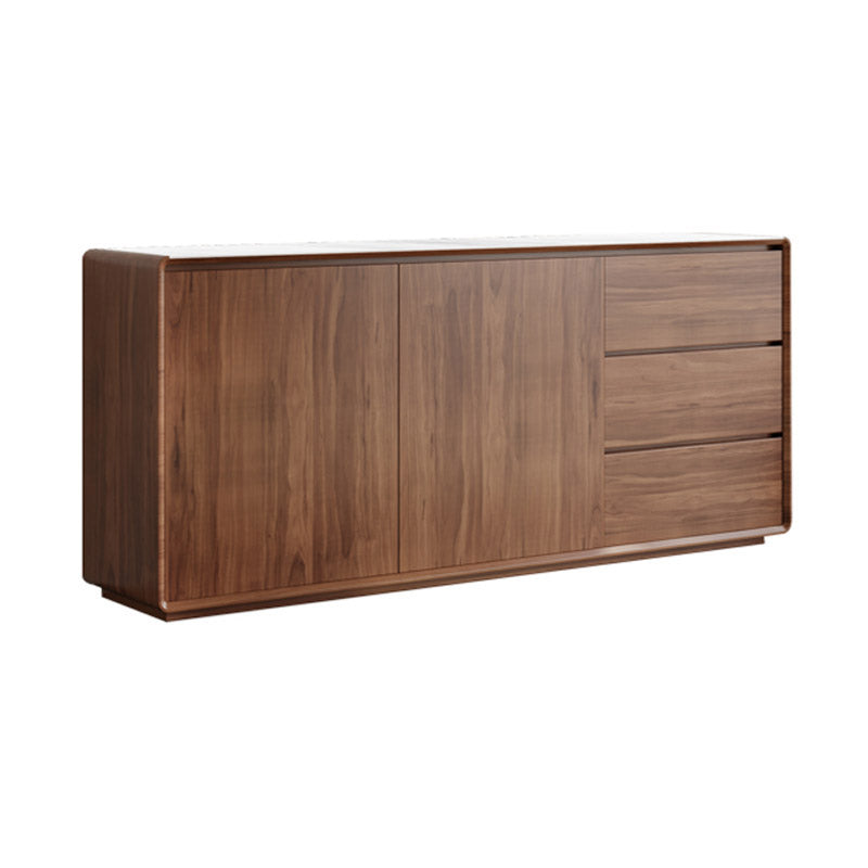 Stone Credenza Modern Style Board con cassetti e armadi