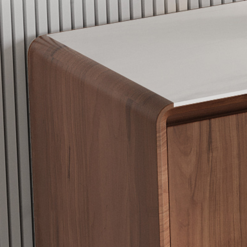 Stone Credenza Modern Style Board con cassetti e armadi