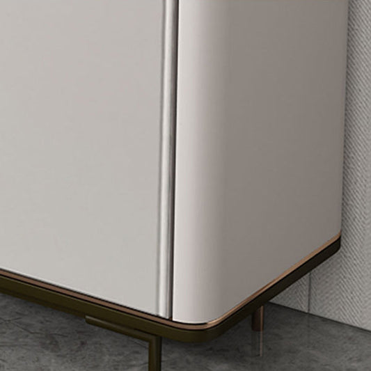 Glam Style Buffet Sideboard Stone Sideboard Buffet with Cabinets Clearhalo 'buffet_sideboard' 'Buffets & Sideboards' 'furn' 'furn_buffet_sideboard' 'Furniture' 'Kitchen & Dining Furniture' 7029788