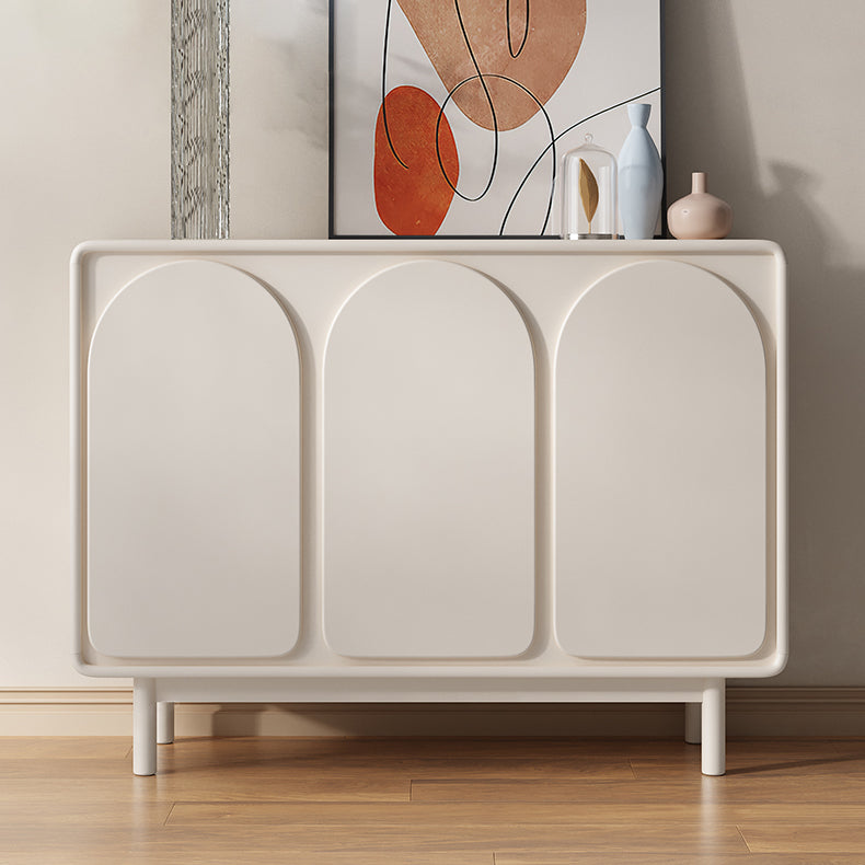 Modern & Contemporary Side Board Wood Sideboard Table with Cabinets 47"L x 16"W x 35"H Clearhalo 'buffet_sideboard' 'Buffets & Sideboards' 'furn' 'furn_buffet_sideboard' 'Furniture' 'Kitchen & Dining Furniture' 7029798