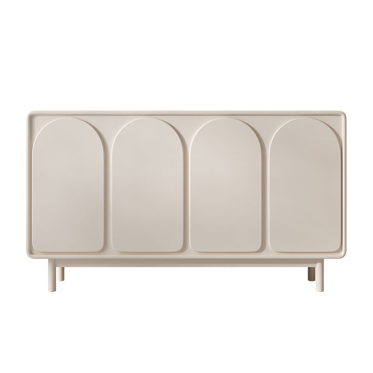 Modern & Contemporary Side Board Wood Sideboard Table with Cabinets 63"L x 16"W x 35"H Clearhalo 'buffet_sideboard' 'Buffets & Sideboards' 'furn' 'furn_buffet_sideboard' 'Furniture' 'Kitchen & Dining Furniture' 7029799