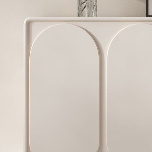 Modern & Contemporary Side Board Wood Sideboard Table with Cabinets Clearhalo 'buffet_sideboard' 'Buffets & Sideboards' 'furn' 'furn_buffet_sideboard' 'Furniture' 'Kitchen & Dining Furniture' 7029801