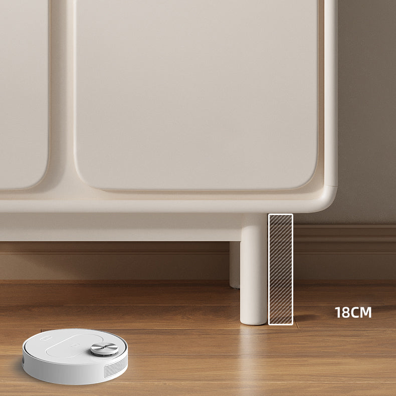 Modern & Contemporary Side Board Wood Sideboard Table with Cabinets Clearhalo 'buffet_sideboard' 'Buffets & Sideboards' 'furn' 'furn_buffet_sideboard' 'Furniture' 'Kitchen & Dining Furniture' 7029802