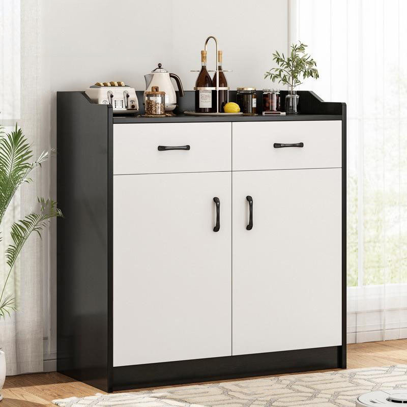 Server buffet glam buffet in legno con armadi e cassetti