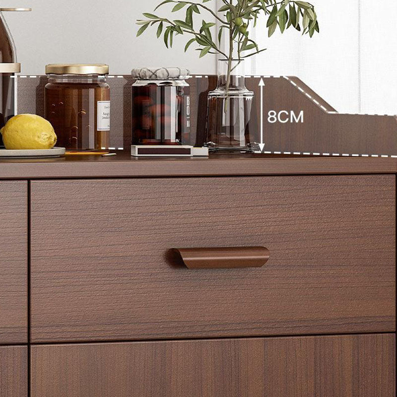 Server buffet glam buffet in legno con armadi e cassetti