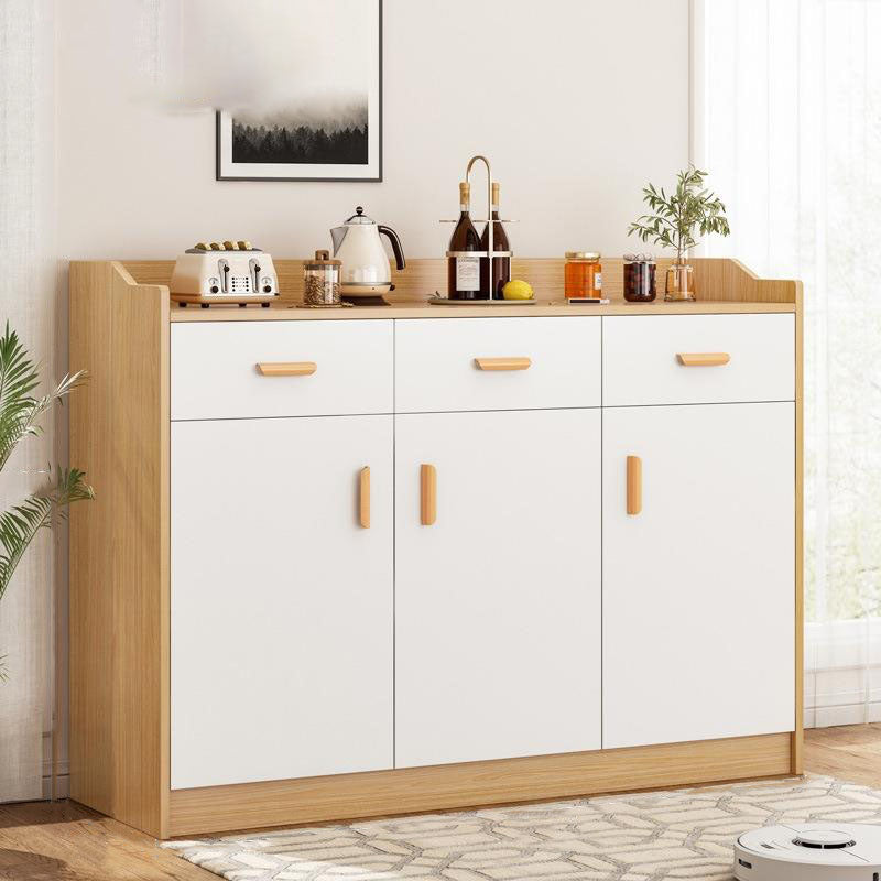 Server buffet glam buffet in legno con armadi e cassetti