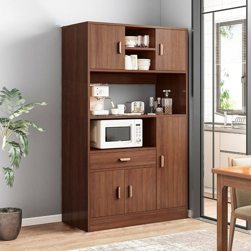 Server buffet glam buffet in legno con armadi e cassetti