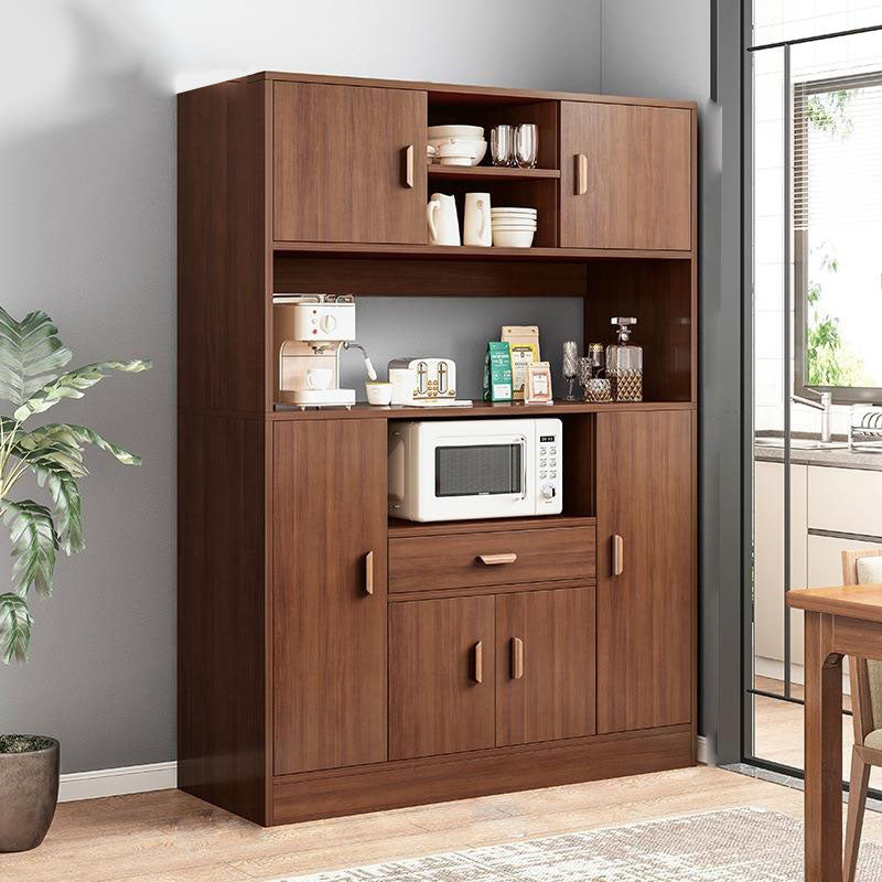 Server buffet glam buffet in legno con armadi e cassetti