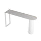 1/2/3/5 Pieces Bar Stool and Table Set White Oval Pub Table Set