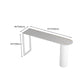 1/2/3/5 Pieces Bar Stool and Table Set White Oval Pub Table Set