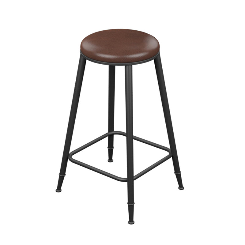 工業用長方形パブテーブルセット 1/4/6/7 ピース無垢材ビストロセット