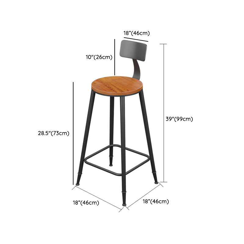 工業用長方形パブテーブルセット 1/4/6/7 ピース無垢材ビストロセット