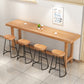 1/2/6/11 Pieces Pub Dining Set Contemporary Solid Wood Pub Table Set Clearhalo 'Bar Furniture' 'furn' 'furn_home_bar_bar_sets' 'Furniture' 'Home Bars & Bar Sets' 'home_bar_bar_sets' 'Kitchen & Dining Furniture' 7030135