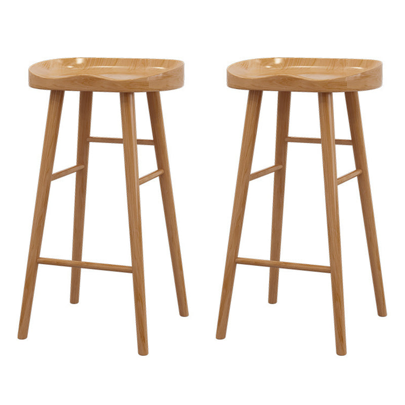 1/2/5/6/11 Pieces Table and Stool Set Modern Rectangular Pub Set Chair(s) None Natural Clearhalo 'Bar Furniture' 'furn' 'furn_home_bar_bar_sets' 'Furniture' 'Home Bars & Bar Sets' 'home_bar_bar_sets' 'Kitchen & Dining Furniture' 7030150