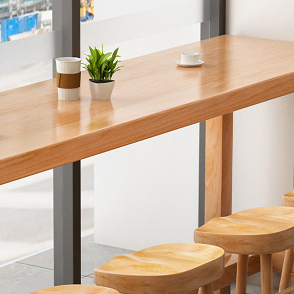 1/2/5/6/11 Pieces Table and Stool Set Modern Rectangular Pub Set Clearhalo 'Bar Furniture' 'furn' 'furn_home_bar_bar_sets' 'Furniture' 'Home Bars & Bar Sets' 'home_bar_bar_sets' 'Kitchen & Dining Furniture' 7030156