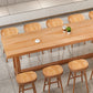 1/2/5/6/11 Pieces Table and Stool Set Modern Rectangular Pub Set Clearhalo 'Bar Furniture' 'furn' 'furn_home_bar_bar_sets' 'Furniture' 'Home Bars & Bar Sets' 'home_bar_bar_sets' 'Kitchen & Dining Furniture' 7030157