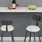 Glam Stone Bar Table Set 1/3 Pieces Rectangle Bar Table with Upholstered Stools Clearhalo 'Bar Furniture' 'furn' 'furn_home_bar_bar_sets' 'Furniture' 'Home Bars & Bar Sets' 'home_bar_bar_sets' 'Kitchen & Dining Furniture' 7030220