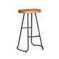 Industrial Rectangle Bar Table Set 1/4/5 Pieces Solid Wood Pub Table Set for Indoor Chair(s) None Wood Clearhalo 'Bar Furniture' 'furn' 'furn_home_bar_bar_sets' 'Furniture' 'Home Bars & Bar Sets' 'home_bar_bar_sets' 'Kitchen & Dining Furniture' 7030237