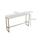 Glam rechthoekige bartafelset 1/3/4/5-delig bartafel met ijzeren frame en gestoffeerde krukken