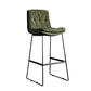 Modern Backrest Armless Counter Stool Iron Cafe Bar Stool with Cushion Clearhalo 'Bar Furniture' 'Bar Stools' 'bar_stools' 'furn' 'furn_bar_stools' 'Furniture' 'Kitchen & Dining Furniture' 7030320