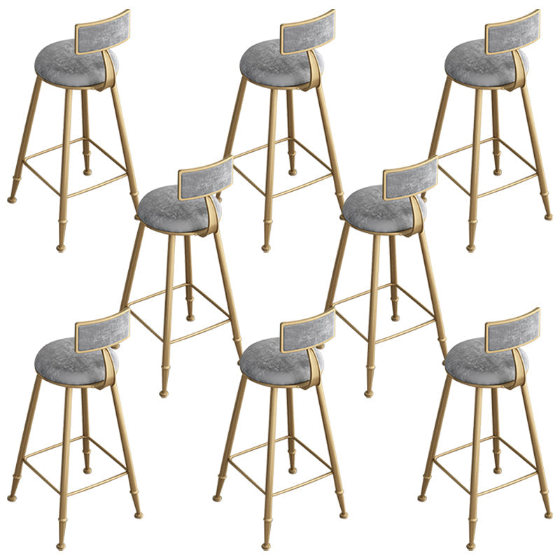 Sgabelli da bar rotondi con poggiapiedi con poggiapiedi con poggiapiedi