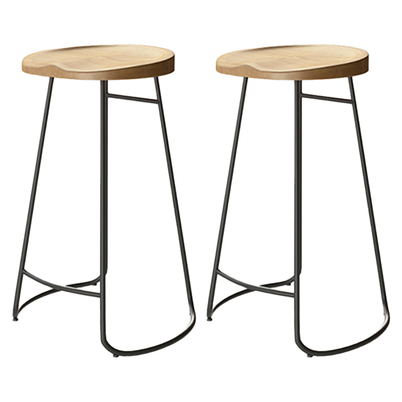 Sgabelli da pranzo moderni sgabelli da bar con base in metallo