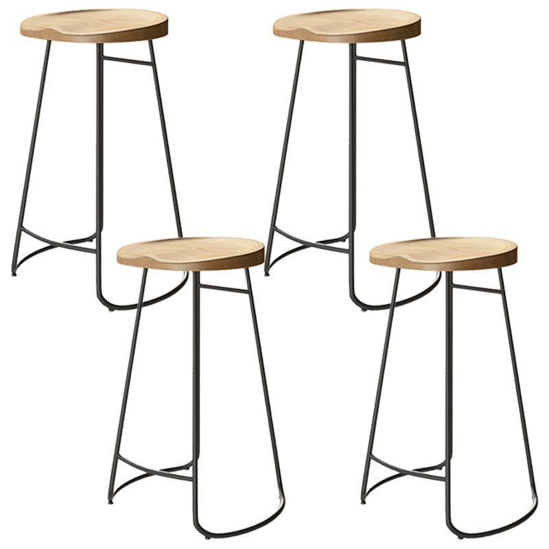 Sgabelli da pranzo moderni sgabelli da bar con base in metallo