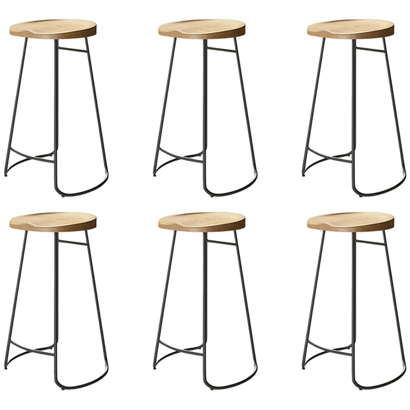 Sgabelli da pranzo moderni sgabelli da bar con base in metallo