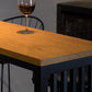 Black Metal Bar Stool Industrial Bar Height Armless Stool with Cushion Clearhalo 'Bar Furniture' 'Bar Stools' 'bar_stools' 'furn' 'furn_bar_stools' 'Furniture' 'Kitchen & Dining Furniture' 7030891