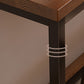 Industrial Rectangle Bar Dining Table Solid Wood Top and Iron Trestle Base Bar Table Clearhalo 'Bar Furniture' 'Bar Tables' 'bar_tables' 'furn' 'furn_bar_tables' 'Furniture' 'Kitchen & Dining Furniture' 7031125