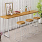 Contemporary Rectangle Wood Counter Table Indoor Bar Dining Table Clearhalo 'Bar Furniture' 'Bar Tables' 'bar_tables' 'furn' 'furn_bar_tables' 'Furniture' 'Kitchen & Dining Furniture' 7031230