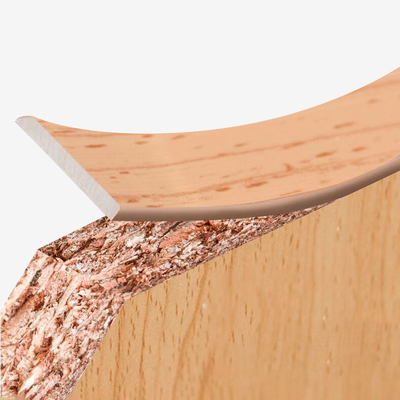 Archivo de madera de archivo lateral de estilo escandinavo para la oficina en casa