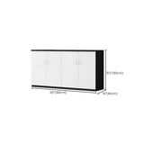 Gabinetto del file scandinavo Telaio in legno Gabinetto laterale per ufficio