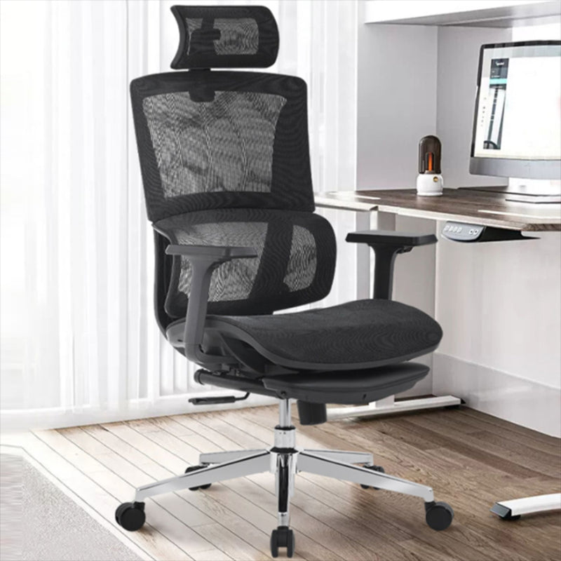 Silla de oficina de armas ajustable moderna altura de altura de altura de asiento ajustable con espalda transpirable