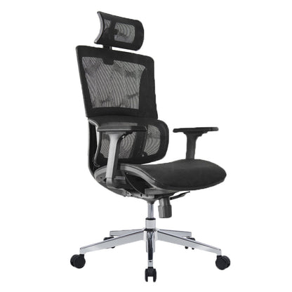 Silla de oficina de armas ajustable moderna altura de altura de altura de asiento ajustable con espalda transpirable