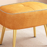 Solid Color Leather Standard Stool Modern Style Simple Household Rectangular Stool Clearhalo 'furn' 'furn_ottomans_poufs' 'Furniture' 'Living Room Furniture' 'Ottomans & Poufs' 'ottomans_poufs' 7034577