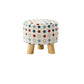Cotton Standard Stool Modern Style Simple Household Round Stool Clearhalo 'furn' 'furn_ottomans_poufs' 'Furniture' 'Living Room Furniture' 'Ottomans & Poufs' 'ottomans_poufs' 7034602