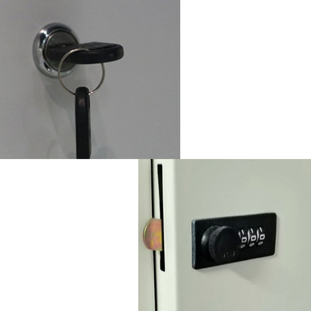 Gabinetto di mobili per file contemporanei in metallo file laterale resistente al fuoco con blocco chiave