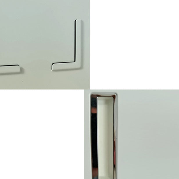 Gabinetto di mobili per file contemporanei in metallo file laterale resistente al fuoco con blocco chiave