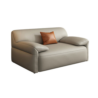 41 "de ancho Sofá de cuero de sofá escandinavo de cuero Sofá para dormir