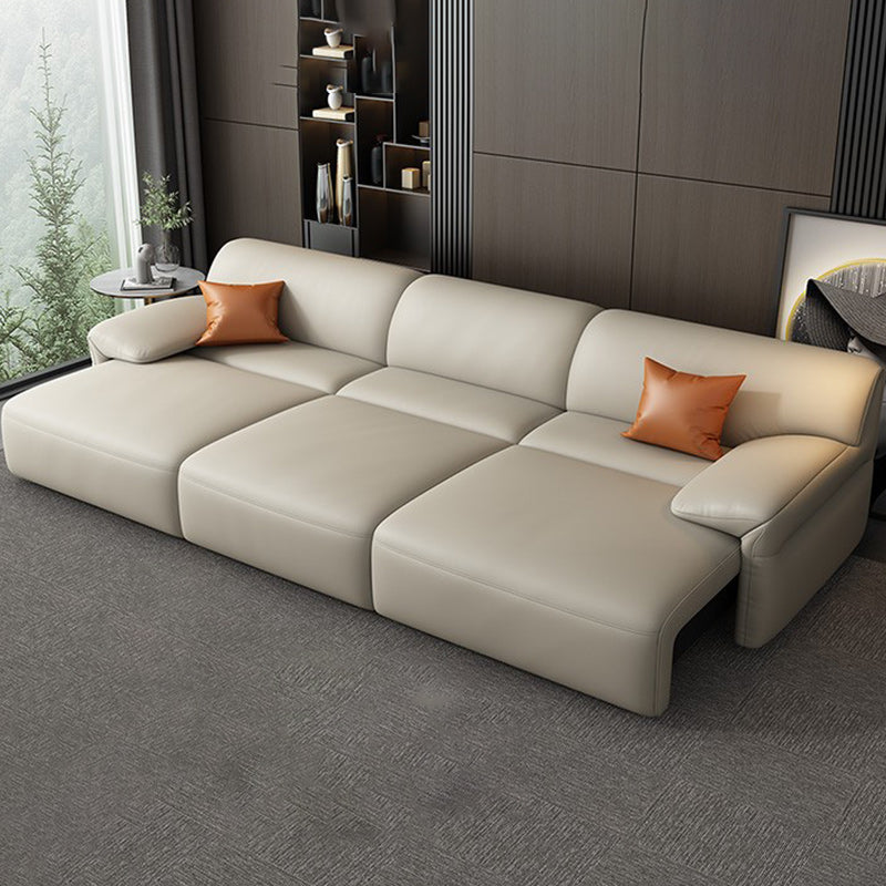 41 "de ancho Sofá de cuero de sofá escandinavo de cuero Sofá para dormir