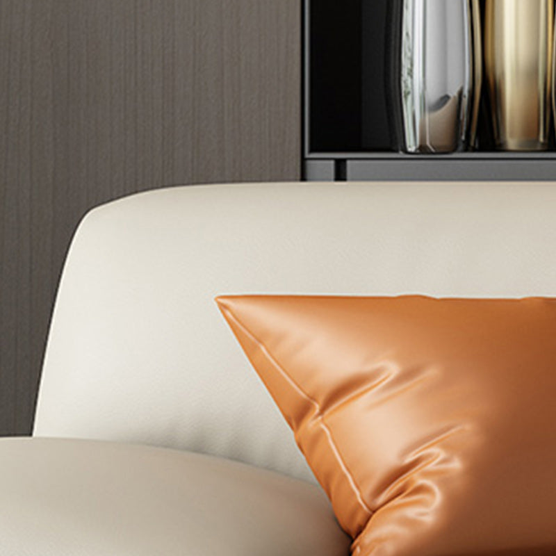 41 "de ancho Sofá de cuero de sofá escandinavo de cuero Sofá para dormir