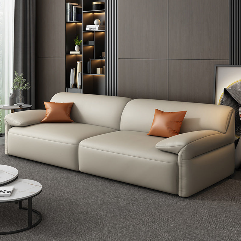 41 "de ancho Sofá de cuero de sofá escandinavo de cuero Sofá para dormir